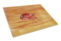 Crawfish Hot and Spicy Glass Cutting Boards – Durable, Decorative Kitchen Art
