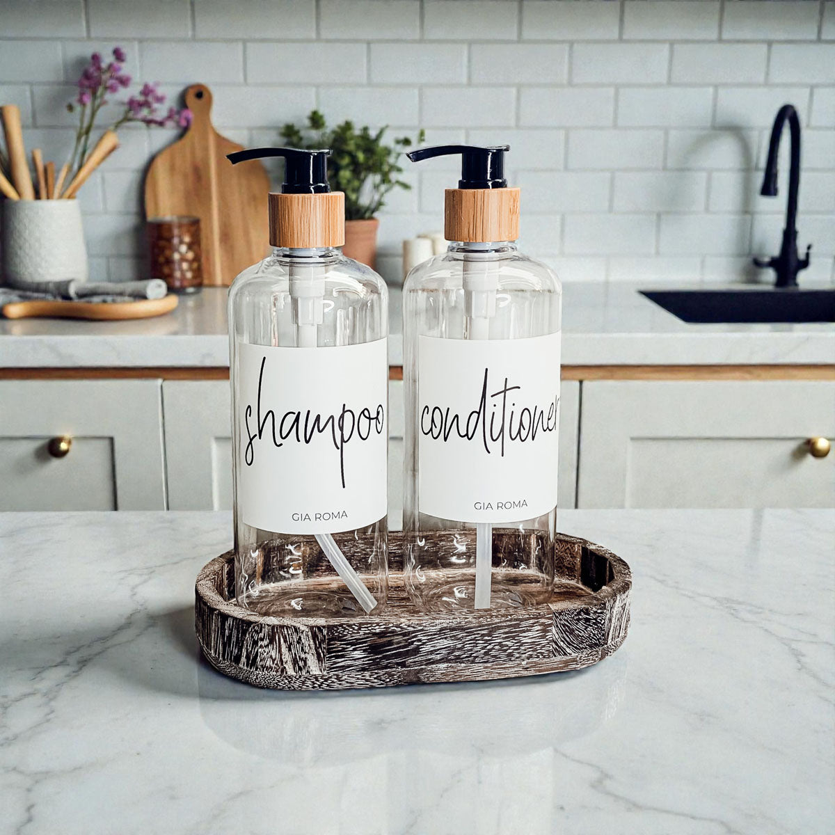 Rustic Wood Tray