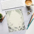 Botanical Ferns Notepad - Single-Sided Tear-Away Pages - Dipaliz